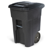 Toter 48 gal Trash Can, Brownstone ANA48